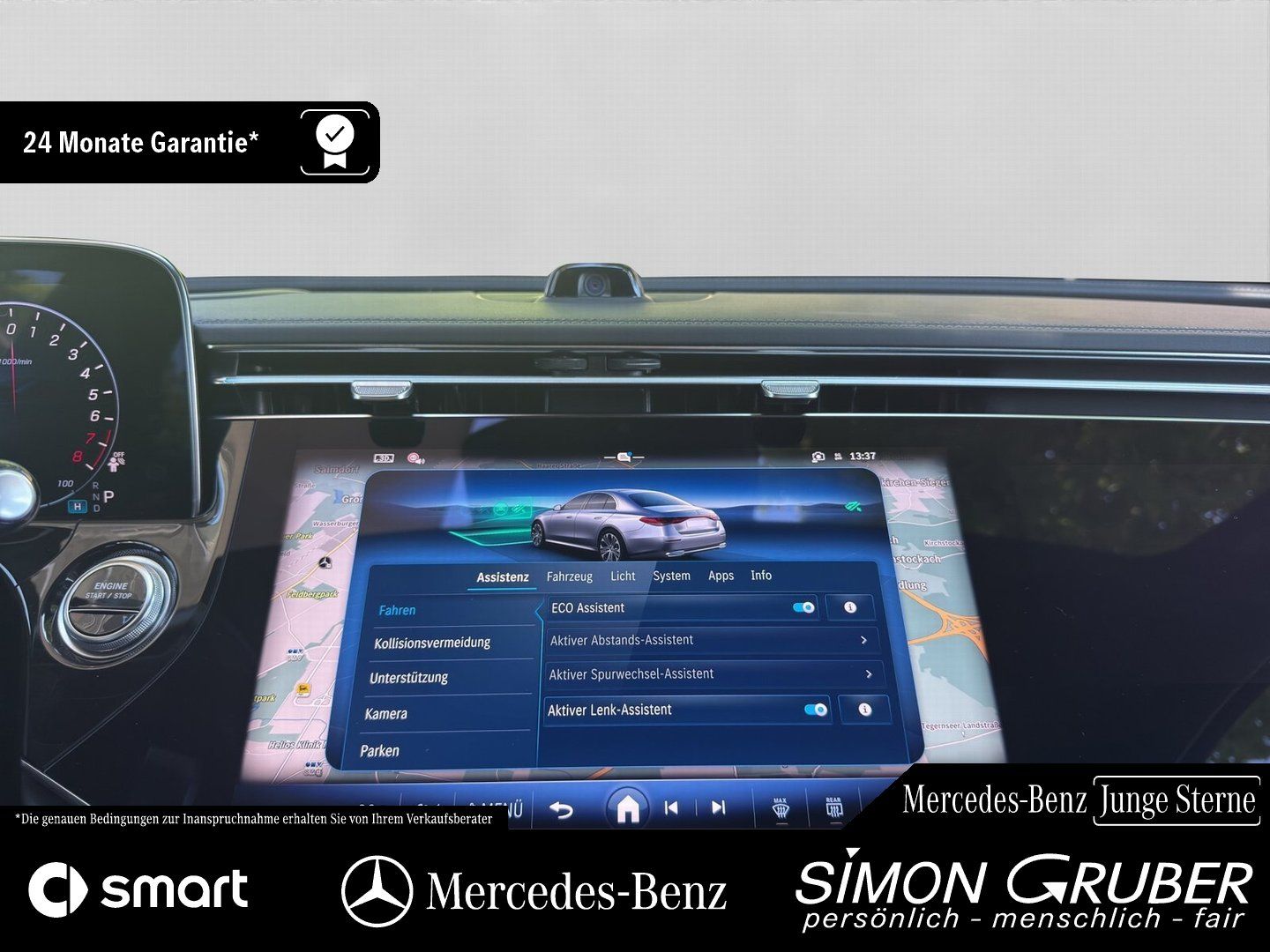 Fahrzeugabbildung Mercedes-Benz E 300 e AMG Pano Superscreen Sitzklima HUD Burm