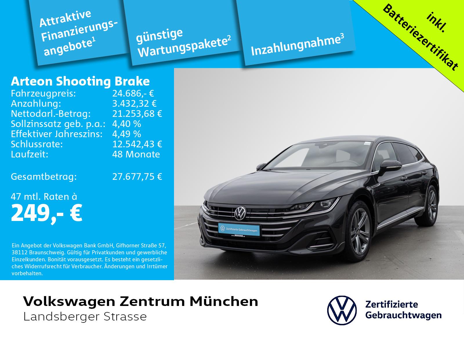 Volkswagen Arteon Shooting Brake R-Line 1,4 TSI eHybrid 160