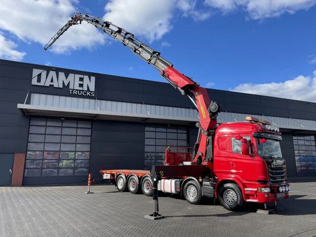 Scania R 490 LB 10x4 Palfinger PK 110002-SH G + JIB PJ