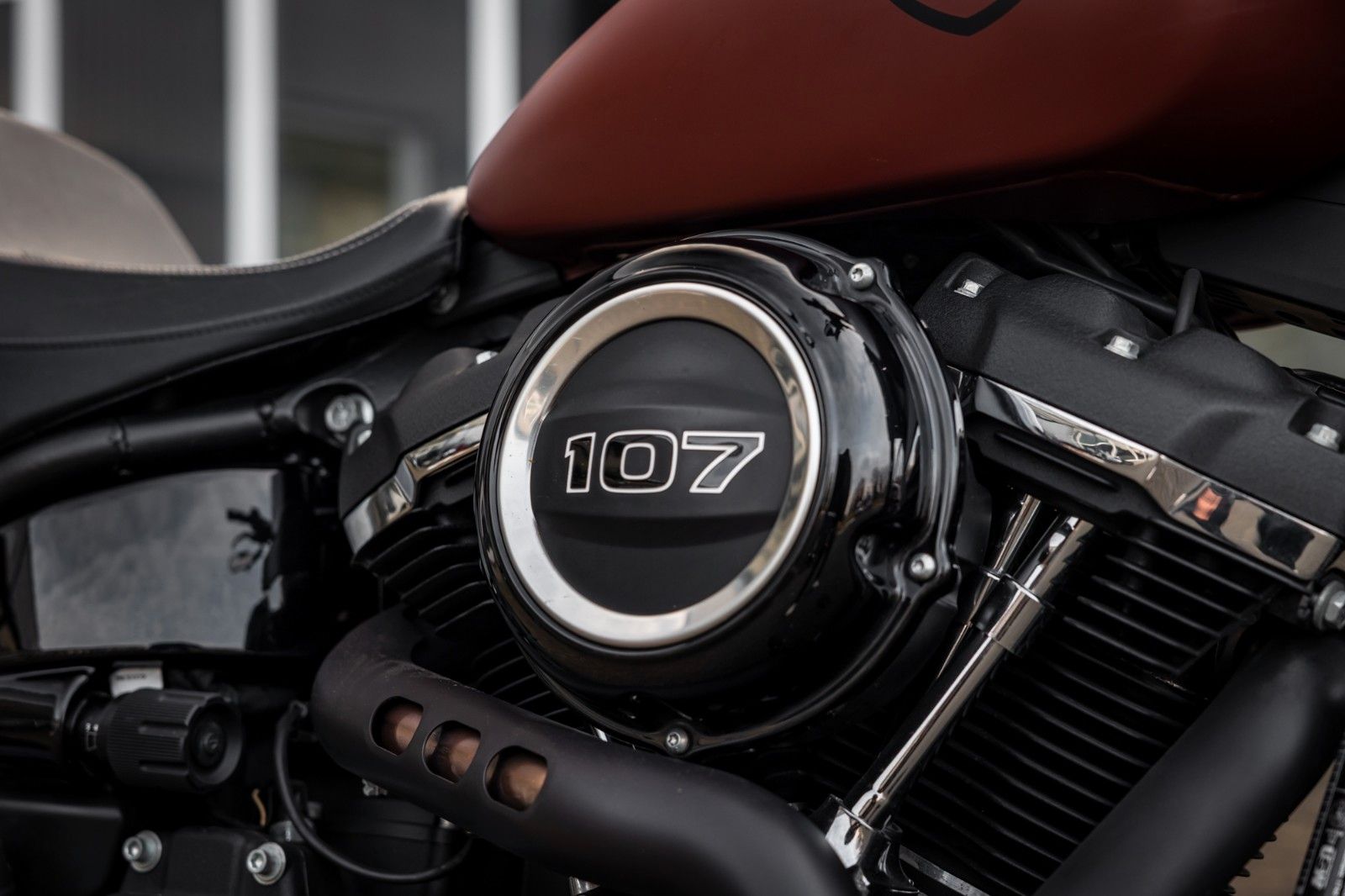 Fahrzeugabbildung Harley-Davidson FXFBS FAT BOB 107 CUI SOFTAIL - S&S Auspuff