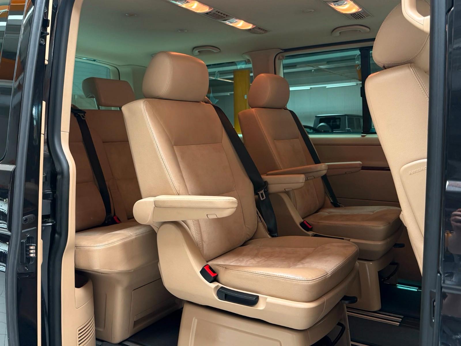 VOLKSWAGEN T5 MULTIVAN HIGHLINE 3.2 V6 235ch 4MOTION - GPL - TOIT PANORAMIQUE - PORTES ÉLECTRIQUES - GPS - CUIR/ALCANTARA
