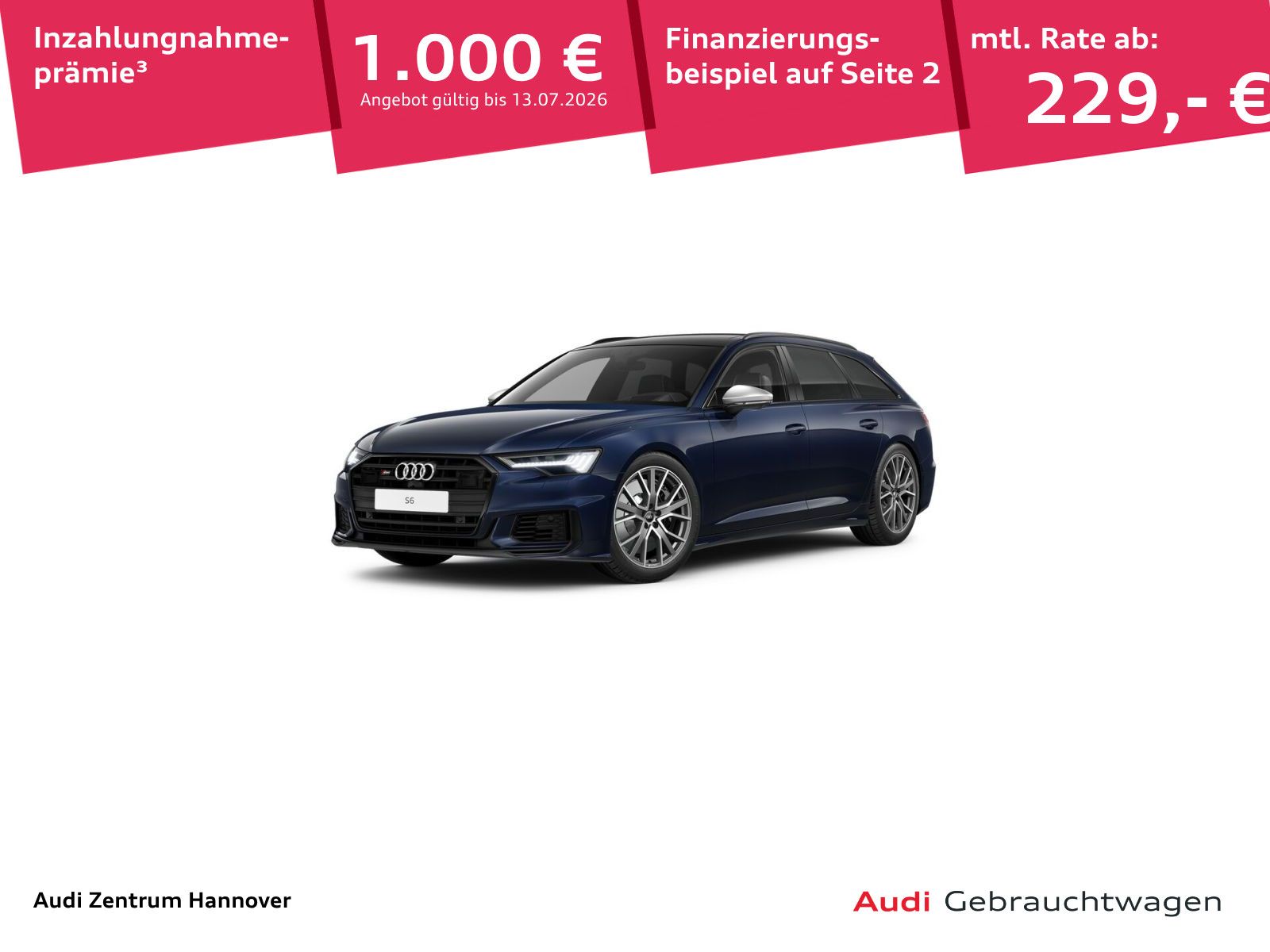 AUDI S6 Avant 3.0 TDI quattro Matrix Head-Up Standh