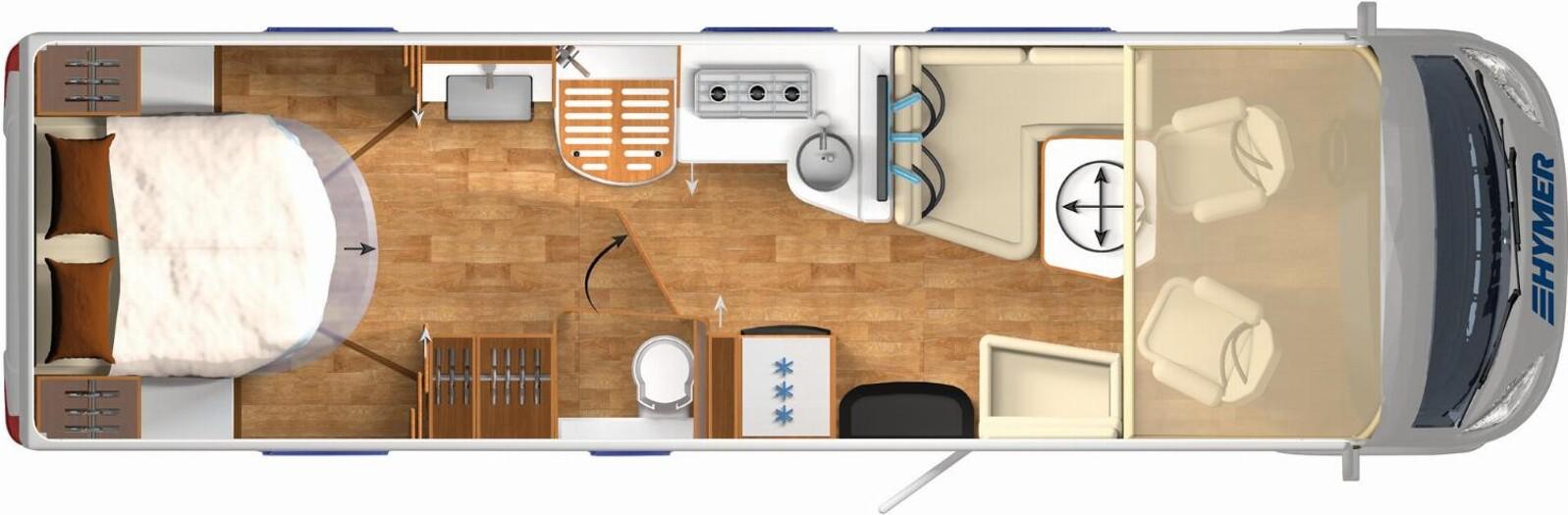 HYMER / ERIBA / HYMERCAR B-Klasse ML I 890 