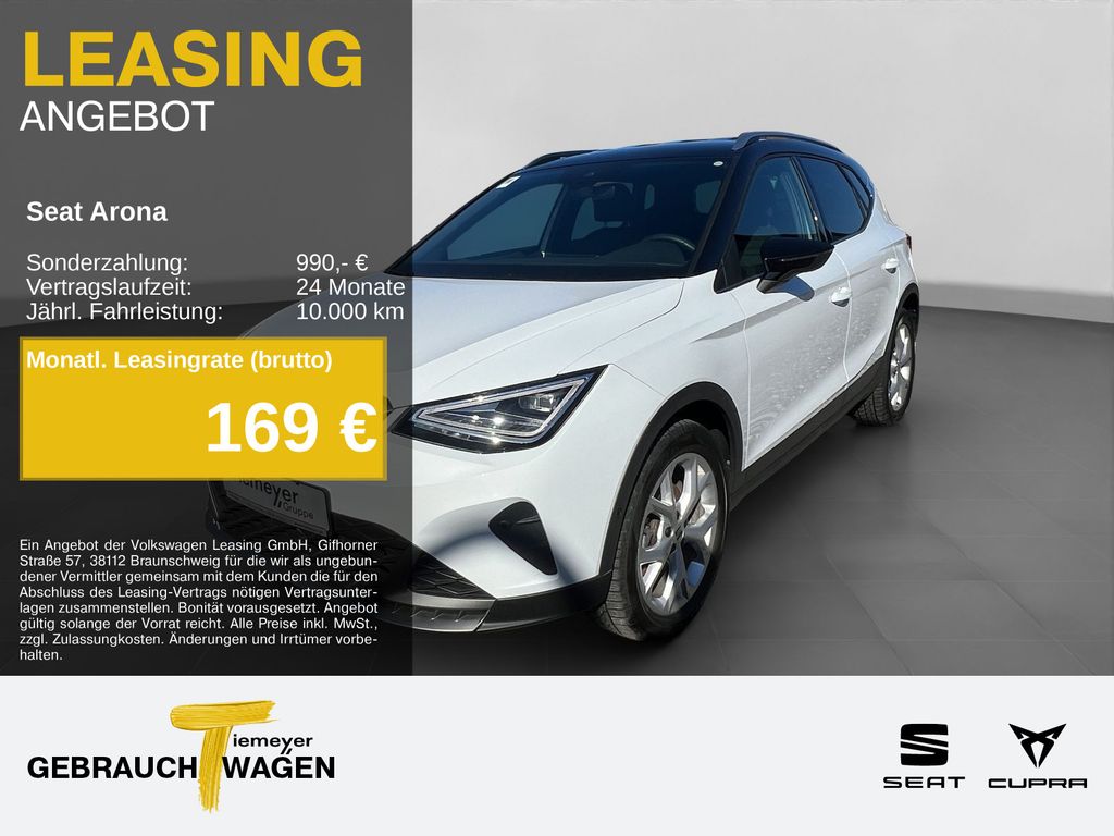 Seat Arona 1.5 TSI DSG FR NAVI AHK ACC SITZHZG GJR