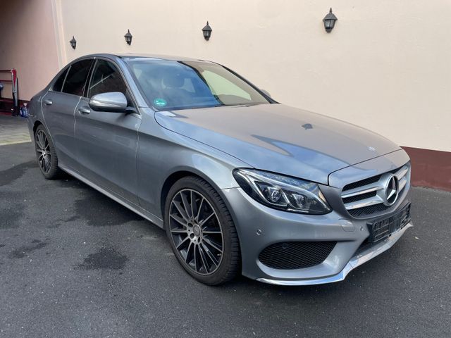 Mercedes-Benz C 180  Amg Line Leder Led Navi  Sh Pdc usw......