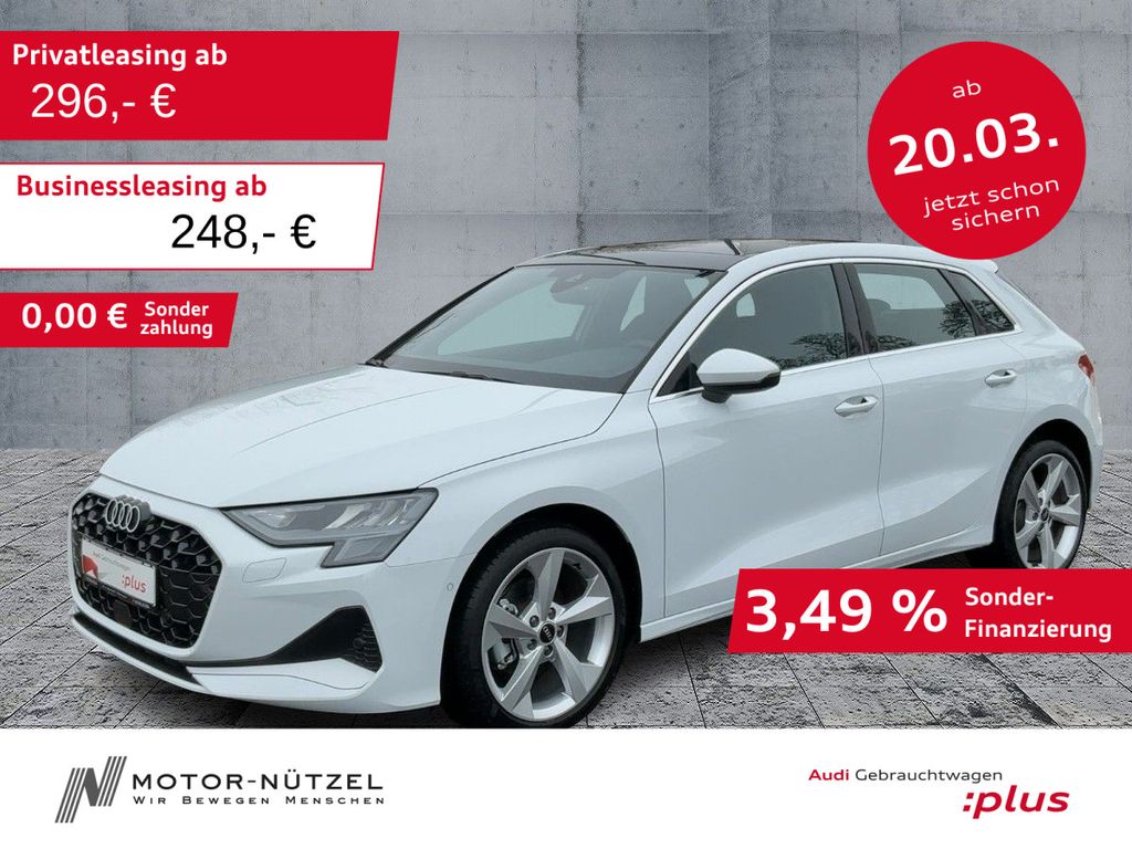 A3 Sportback 30 TFSI S-TR ADVANCED LED+NAVI+RFK