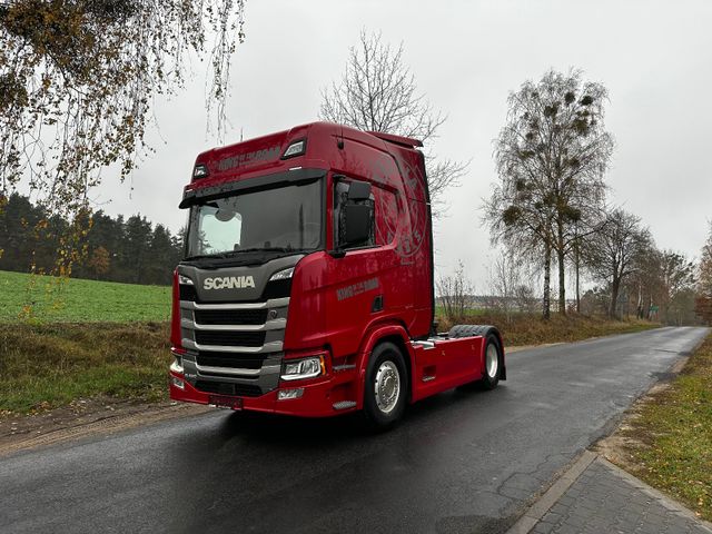 Scania R450 Kiphydraulik stand klima