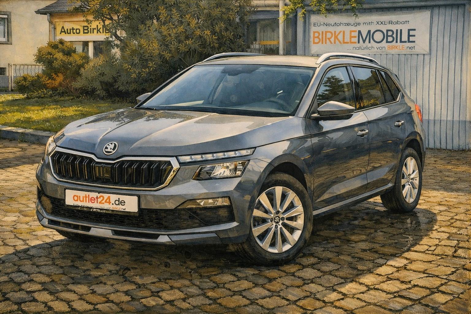 Skoda Kamiq 130Jahre Premium Totwinkel elek Heckklappe