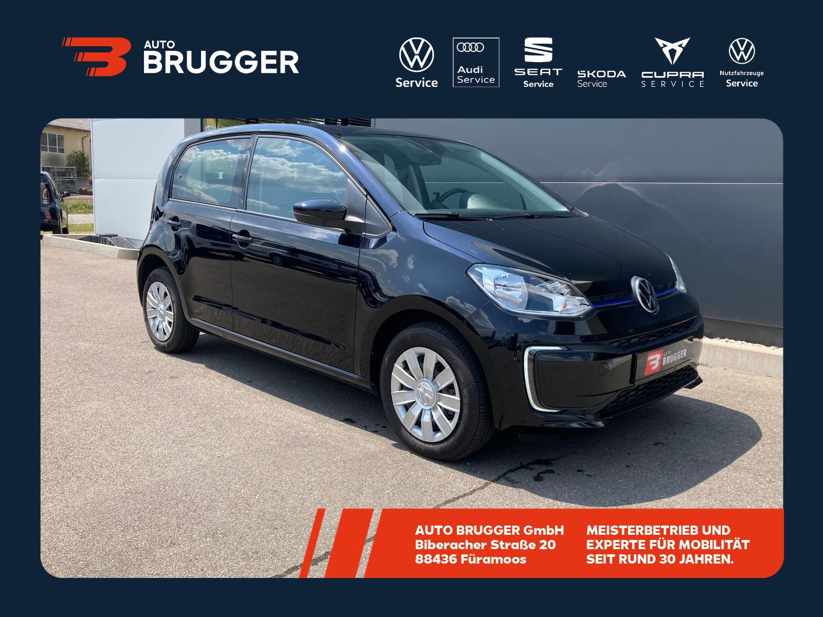 Volkswagen e-up! 61 kW Klima Tempomat SHZ Kamera PDC