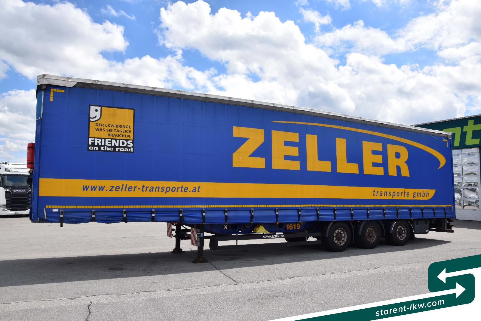 Schwarzmüller Megatrailer Coil Verbreiterbar BPW Hubdach