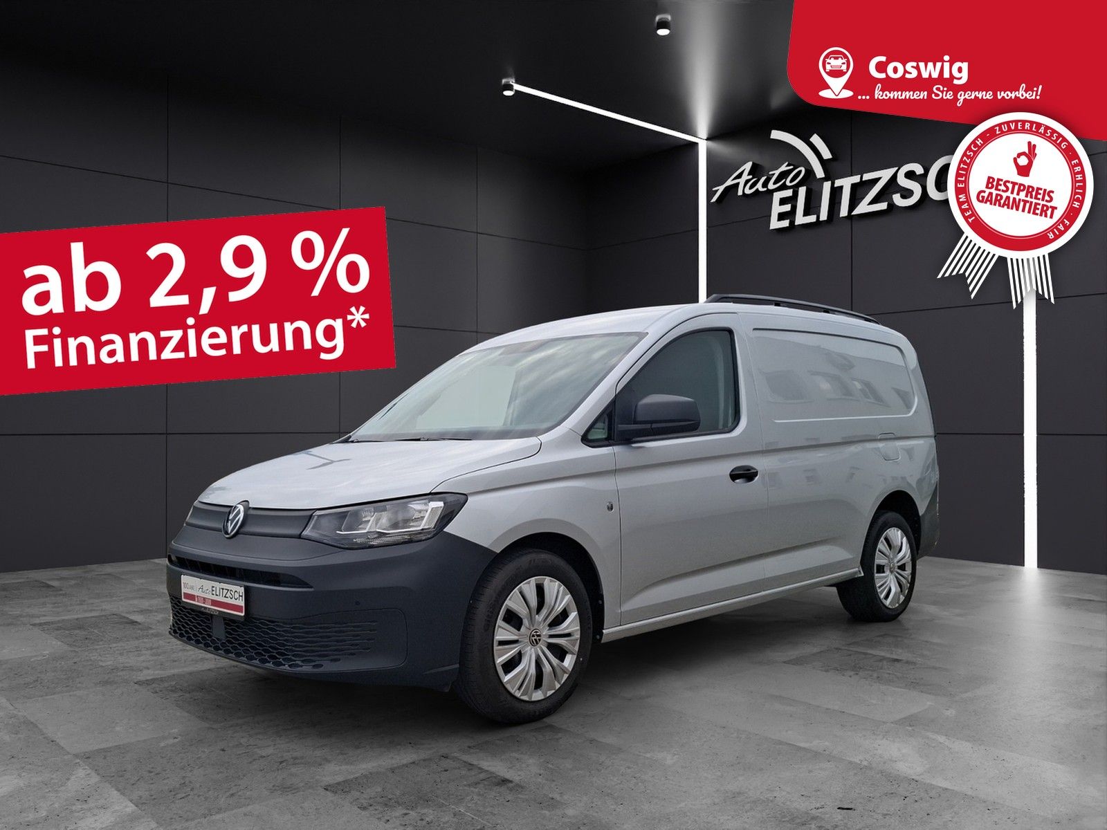 Fahrzeugabbildung Volkswagen Caddy Kasten Maxi TSI DSG Standhzg Navi GRA PDC