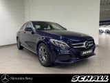 Mercedes-Benz C 180 AVANTGARDE+KAMERA+LED+NAVI+SITZHZG+PTC - Mercedes-Benz C 180: Blau