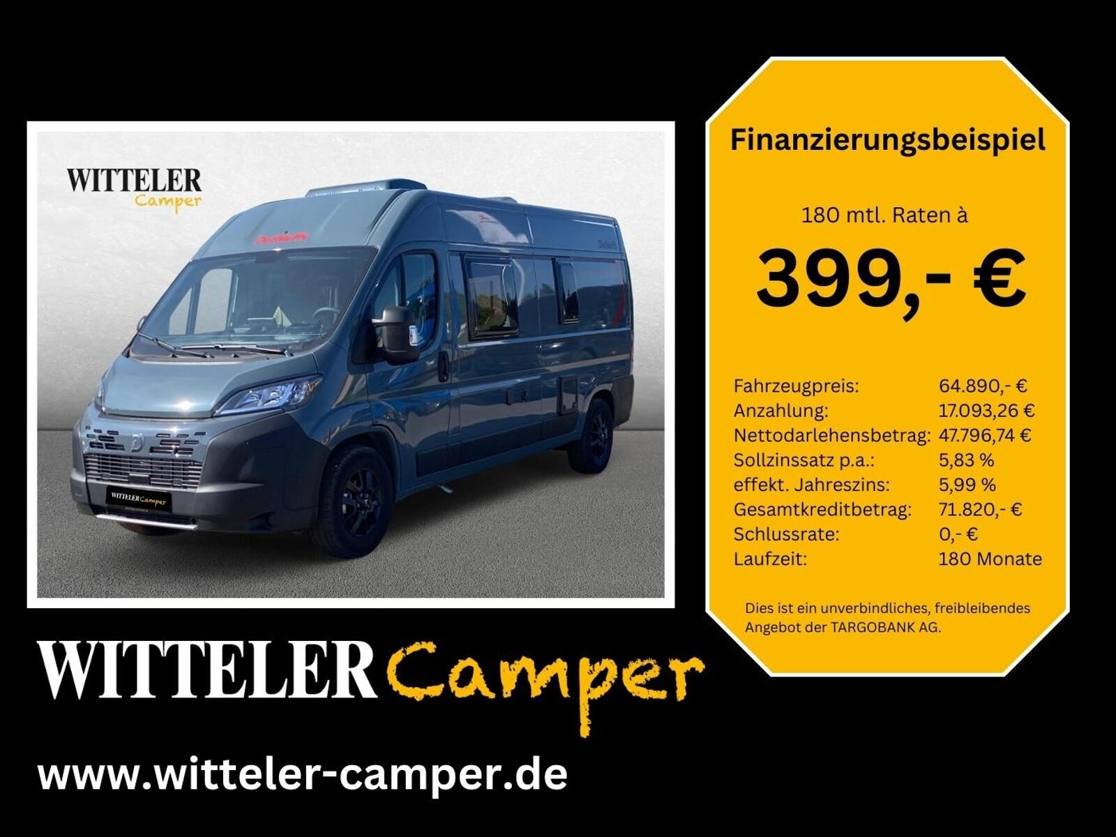 Dethleffs Globetrail 600 DS Fiat DigitalPaket*Gästebett