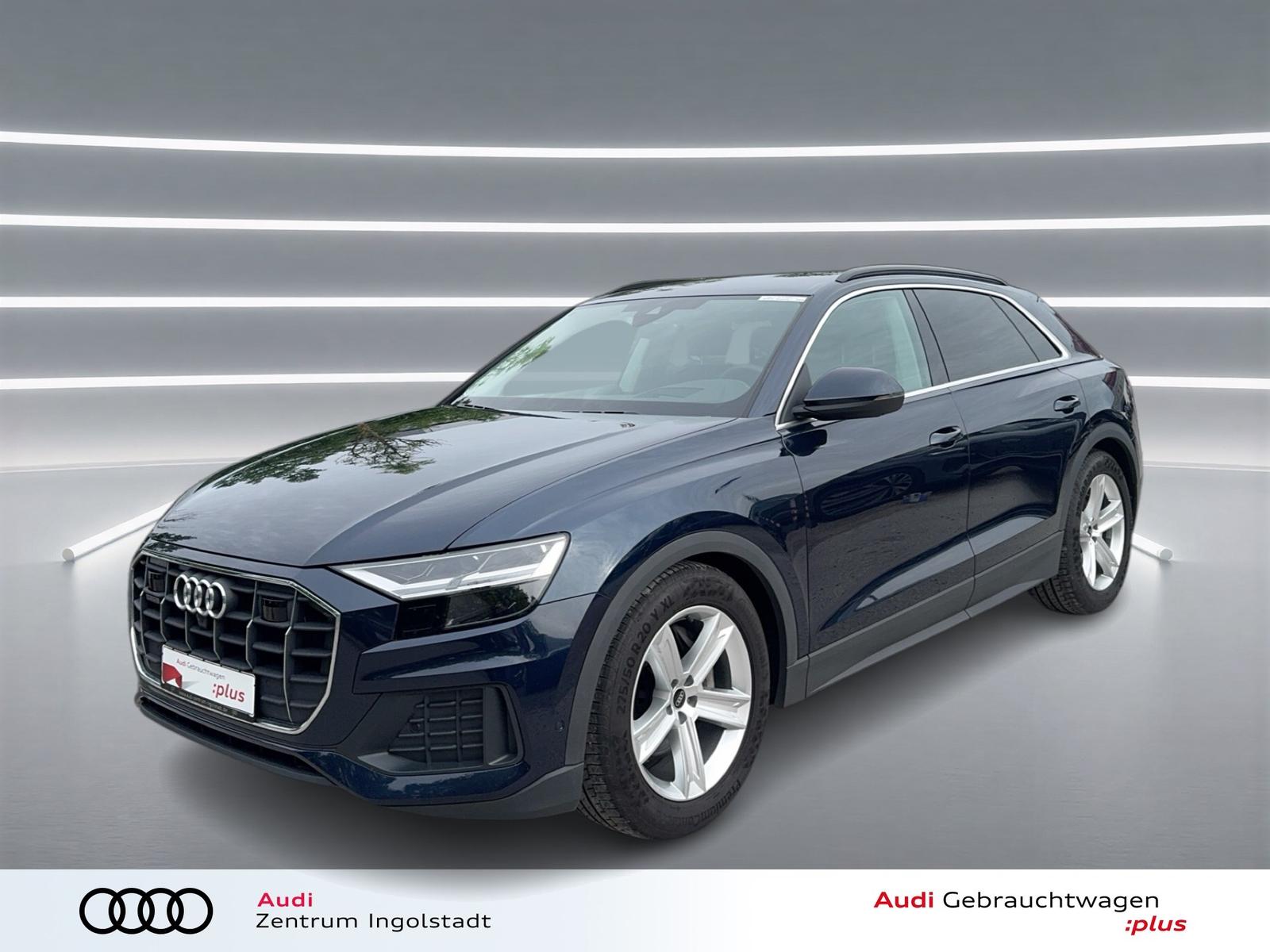 Audi Q8 50 TDI qu LED Luft AHK 360° HuD ACC PDC+ 20″