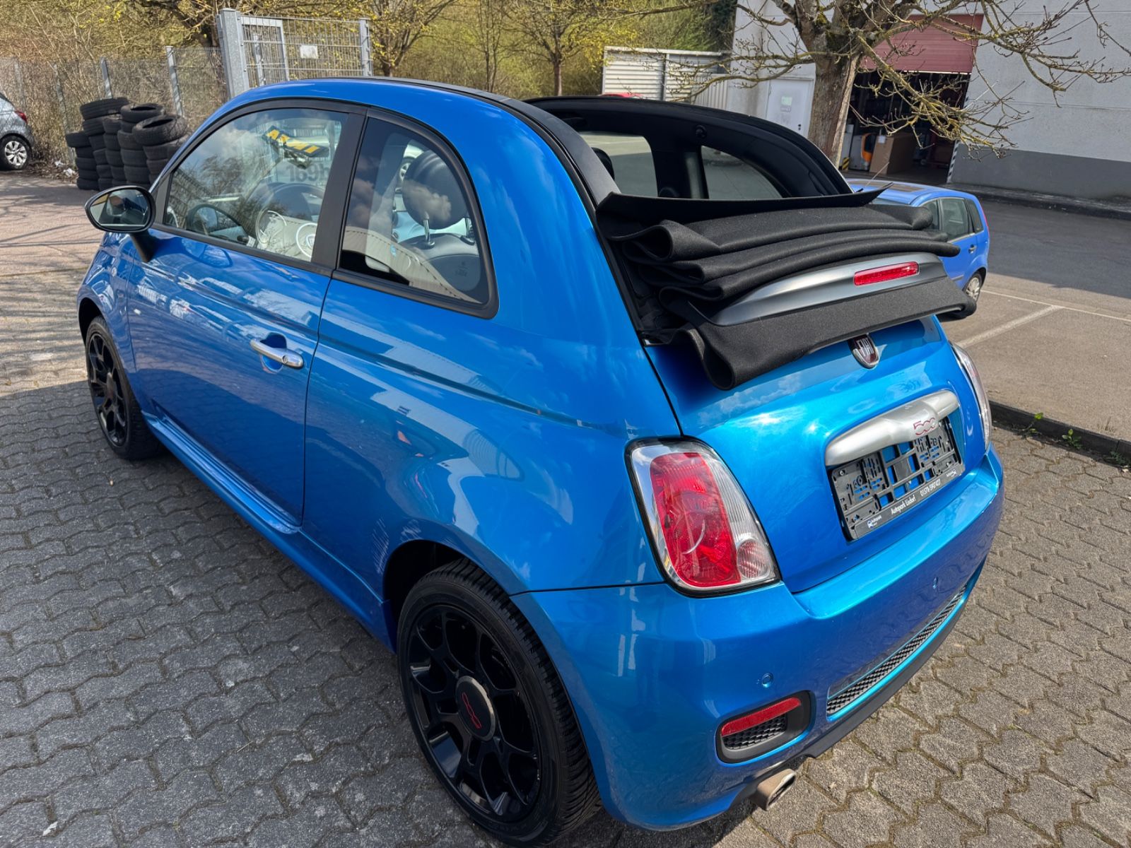 Fahrzeugabbildung Fiat 500C S Cabrio Leder