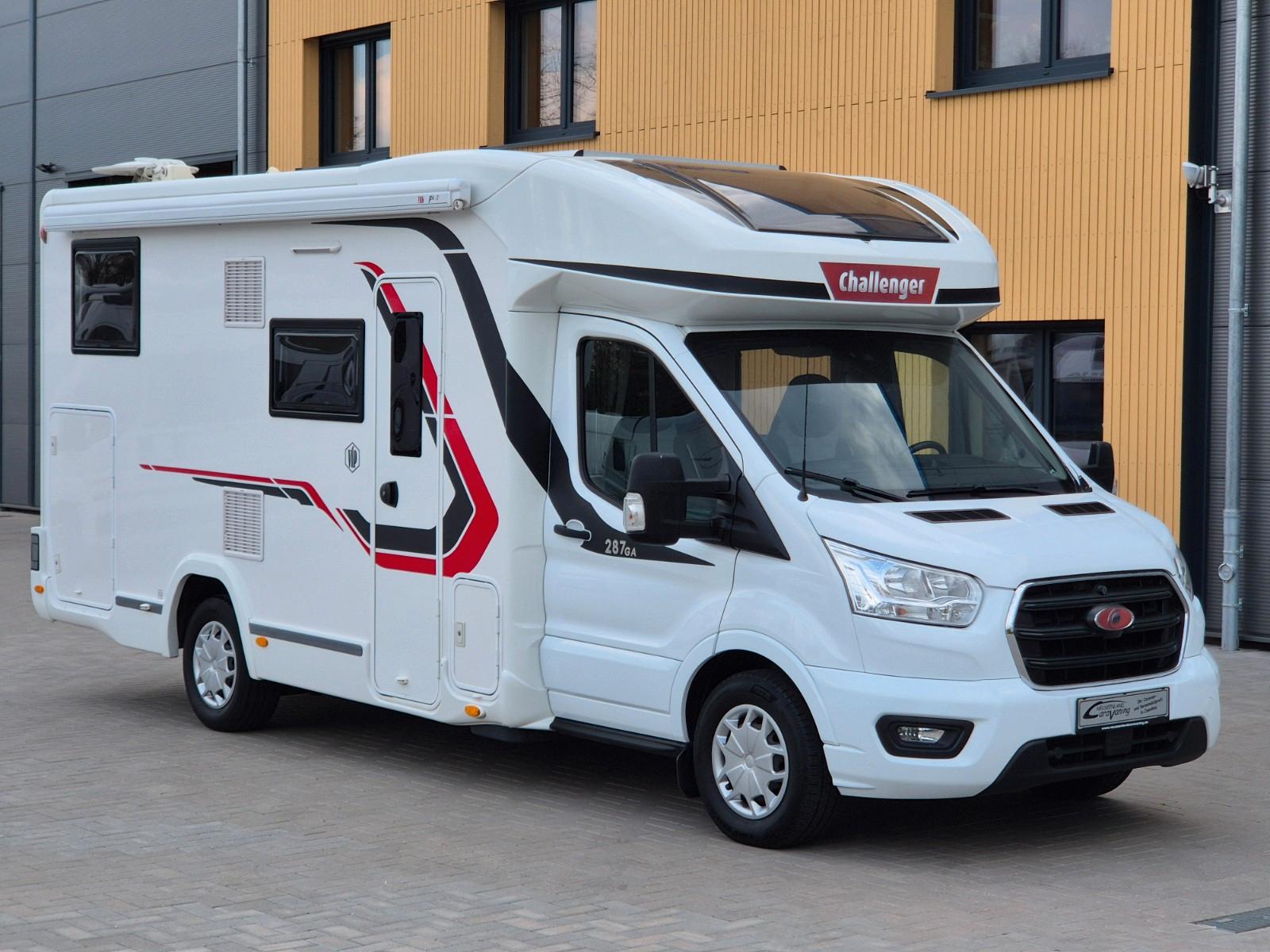 Challenger 287GA VIP *SAT+TV*2xSolar*Hubbett*Dieselheizung