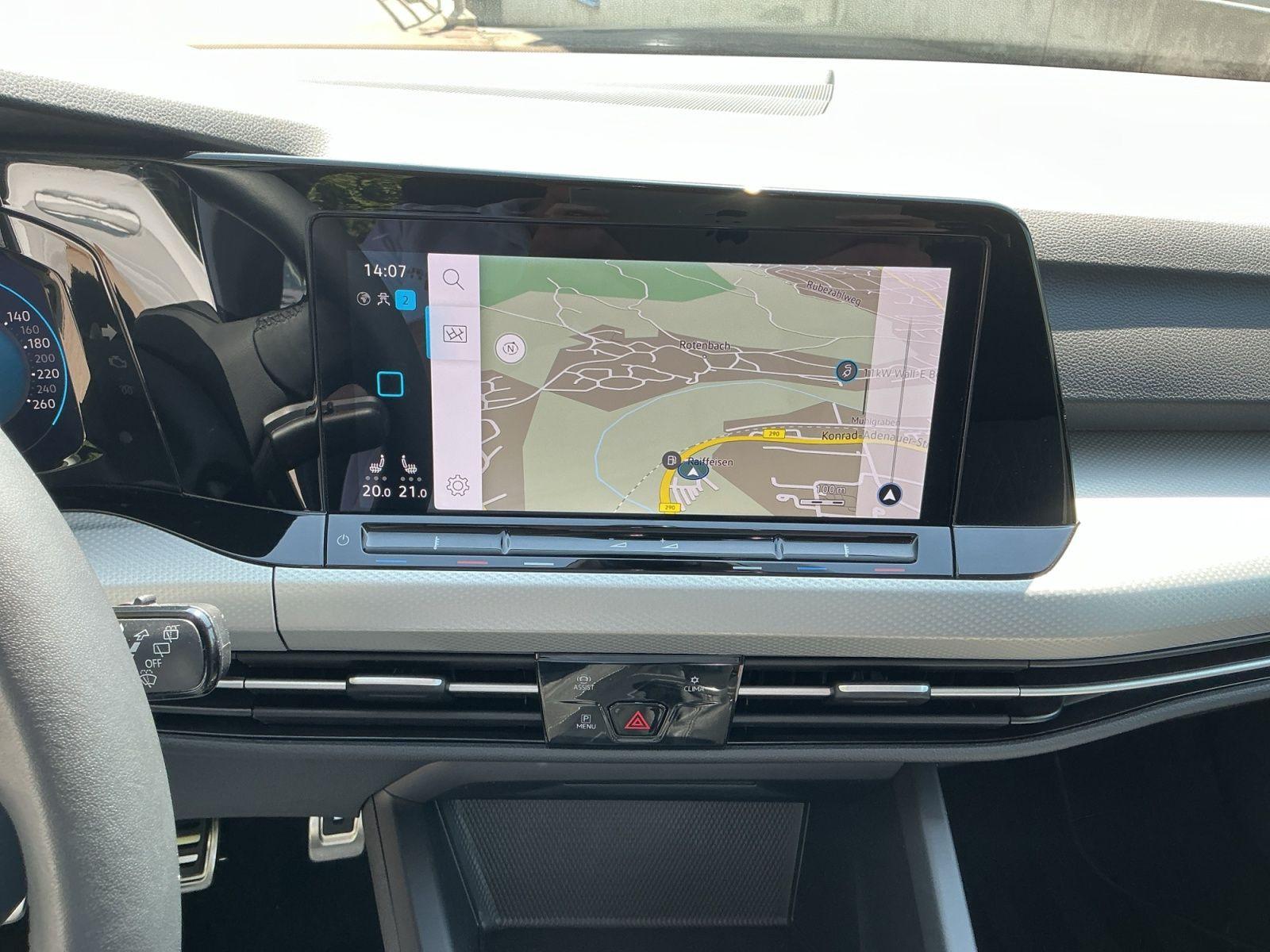 Volkswagen Golf VIII 1.0 TSI Move Navi LED Kamera, миниатюра 10
