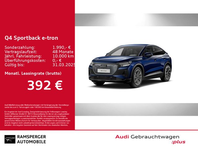 Audi Q4 Sportback e-tron 45 LED ACC Kamera AHK