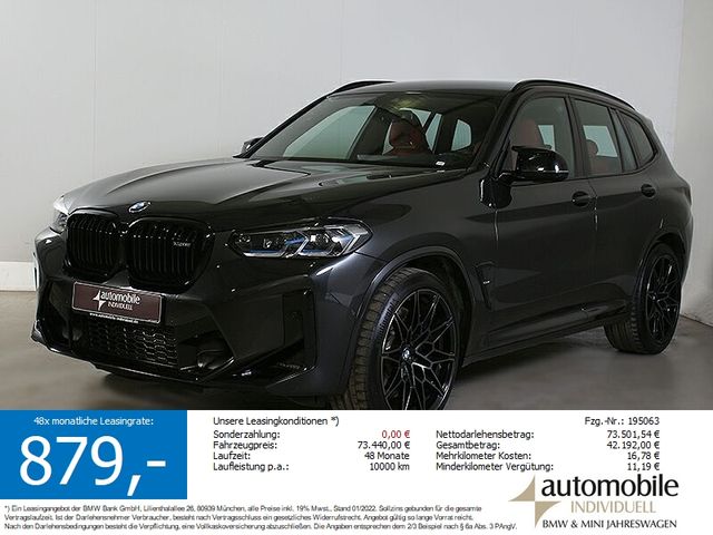 BMW X3 M Competition Paket Laser H&K HuD LiveCockpit