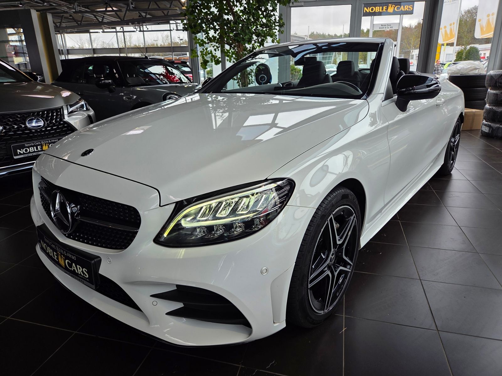 Fahrzeugabbildung Mercedes-Benz C 200 Cabrio AMG LINE NIGHT LED NAV RFK SHZ