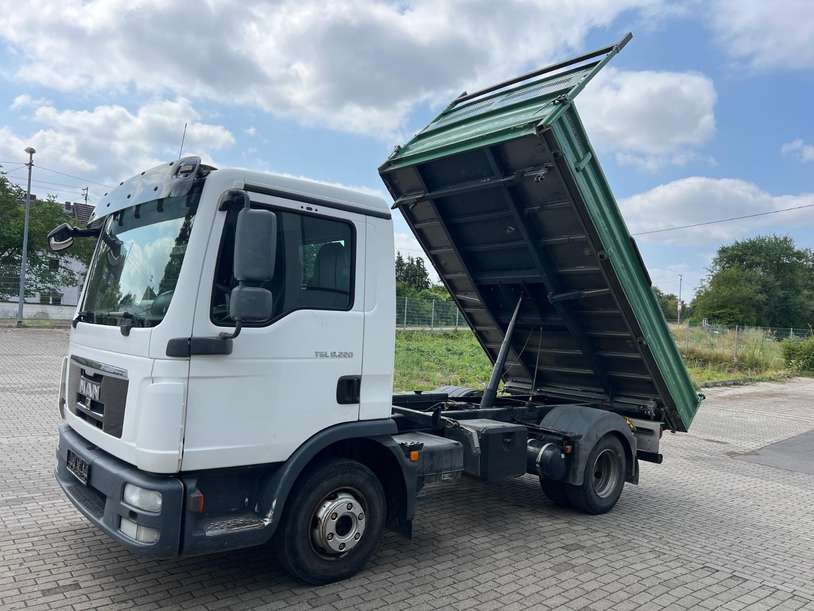 MAN TGL 8.220 Meiller Kipper/ 2 x AHK/Schalter
