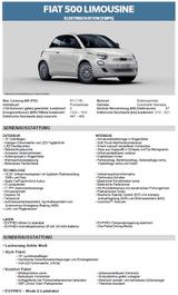 Fiat 500e Limo 42 kWh Neuwagen