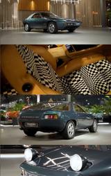 Porsche 928 - blaue Porsche 928