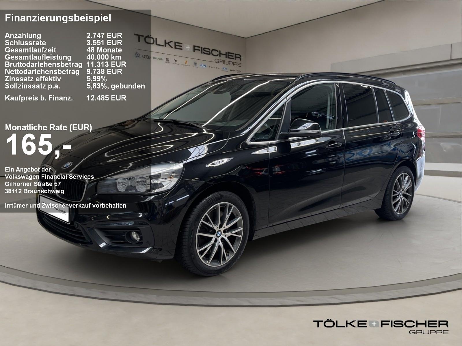 BMW 220i Gran Tourer Advantage AUT Leder Navi PDC