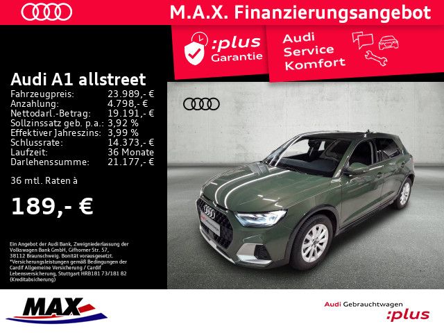 Audi A1 allstreet 25 TFSI LED+SMARTPHONE+VCP+ALU+PDC+