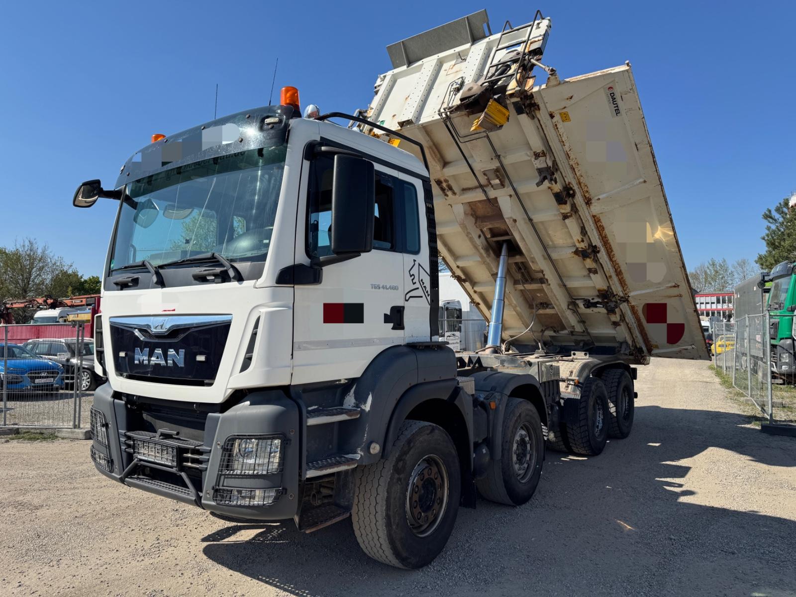 MAN TGS 41.480*8X4BB*DAUTEL-BORDMATIK*RETARDER*AC*TO