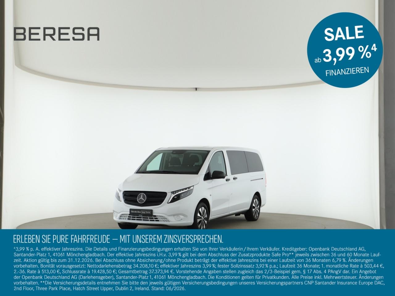 Mercedes-Benz Vito 116 CDI Tourer Lang TV Kamera LED