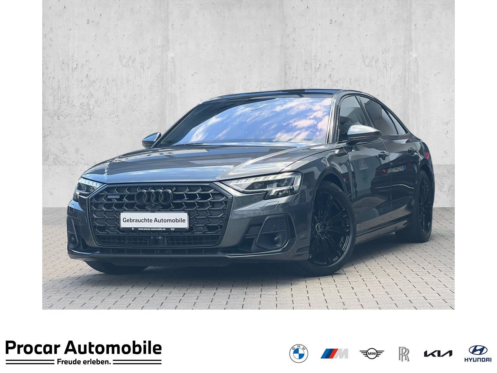 AUDI A8 55 TFSI quattro S-Line HD Matrix Pano 360° B&amp;