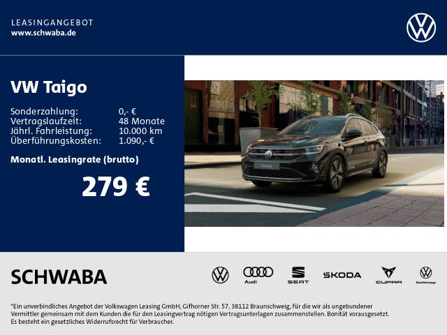 Taigo Style 1,5 l TSI DSG*MATRIX-LED*ACC*AHK*