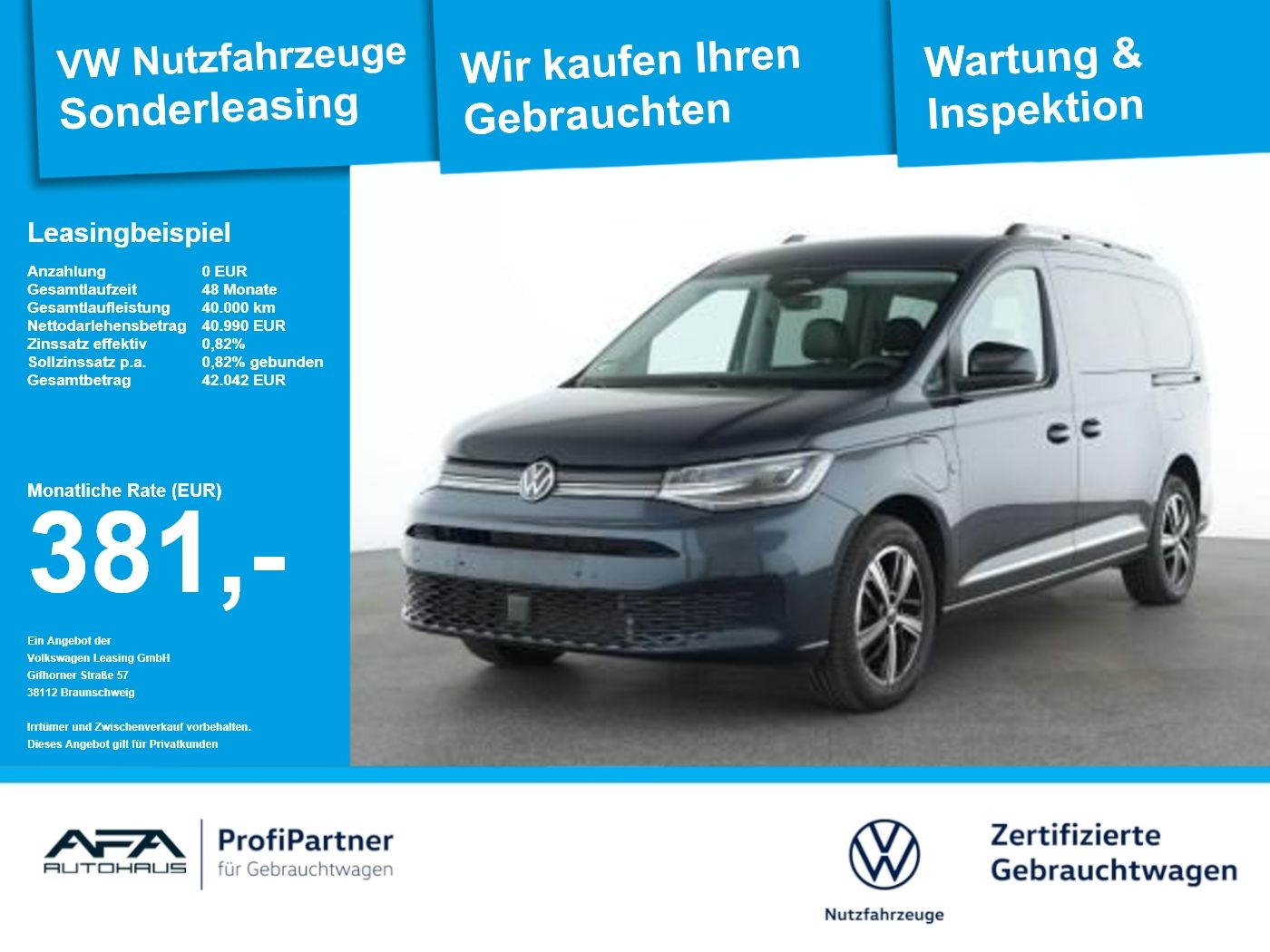 Volkswagen Caddy Maxi - Bild 1