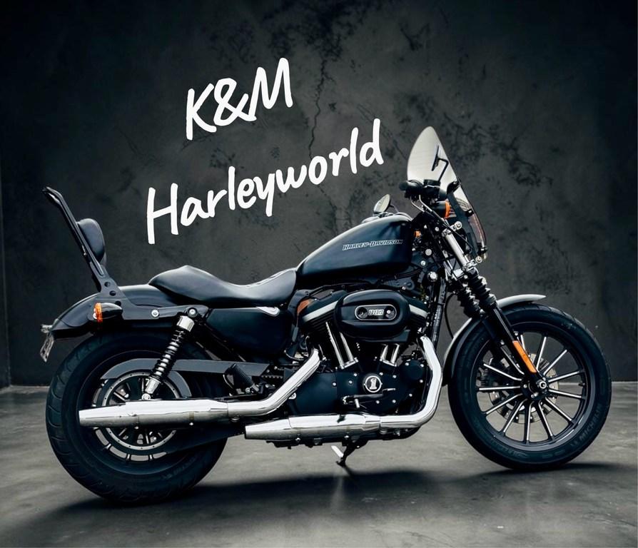 Harley-Davidson IRON Windschild, Sitzbank, Sissybar,