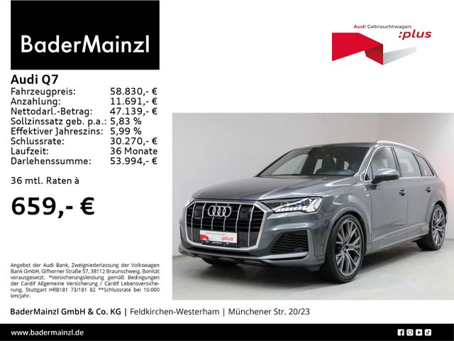 Audi Q7 50 TDI quattro tiptronic S line AHK HUD StdHz