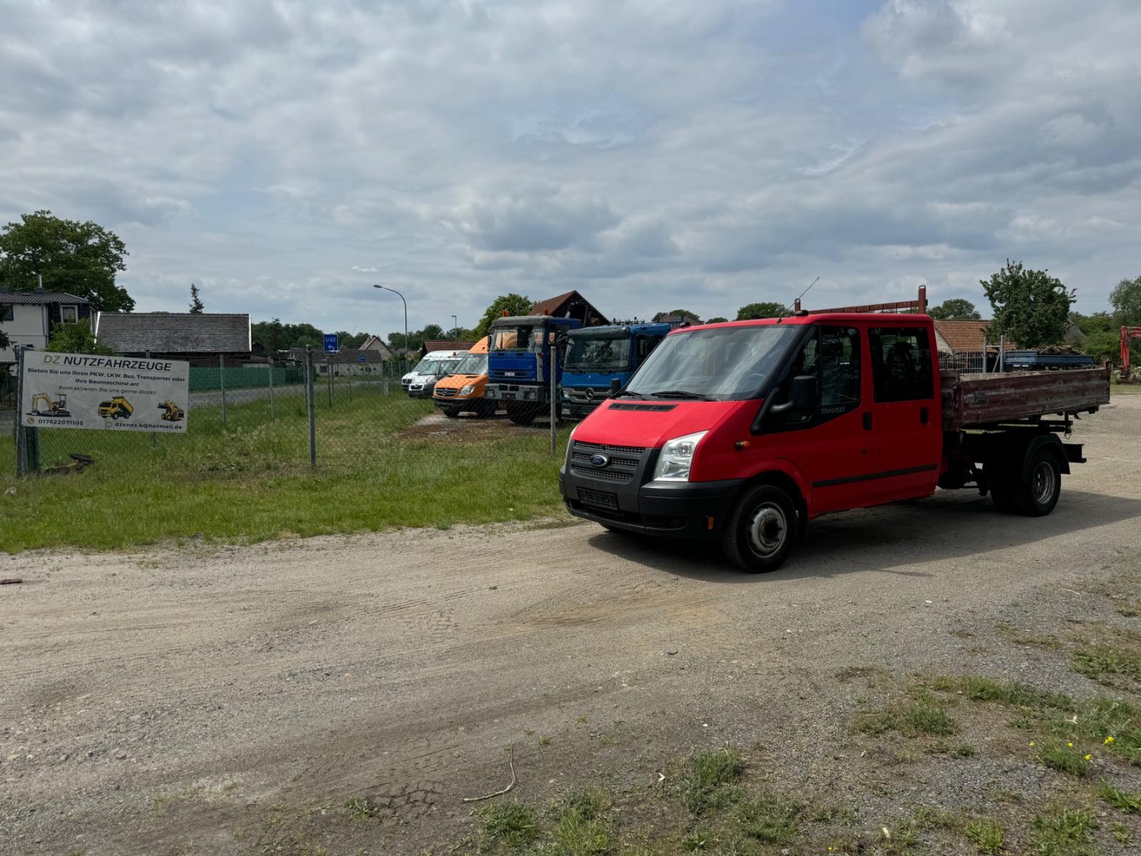 Ford Transit Pritsche FT 155 460 L Doppelkabine kipp.