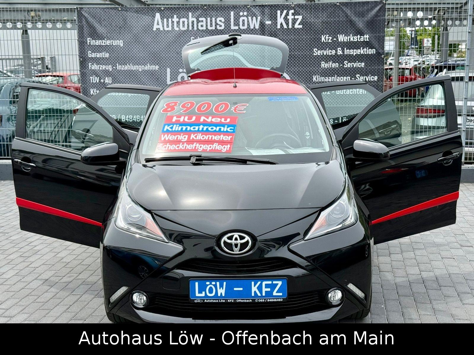 Toyota Aygo x-clusiv TÜV NEU SCHECKHEFT SR+WR SAUBER