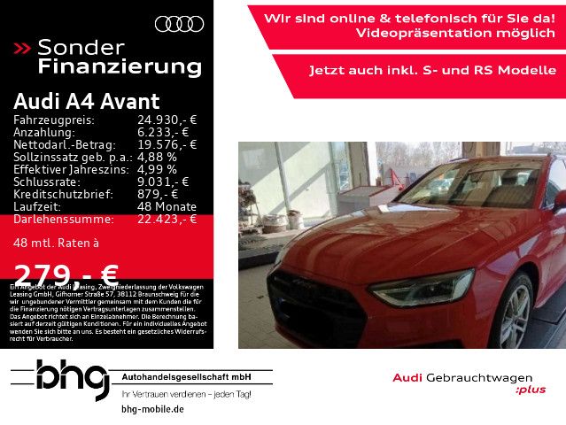 Audi A4 Avant 35TDI S tronic advanced LED AssistTour