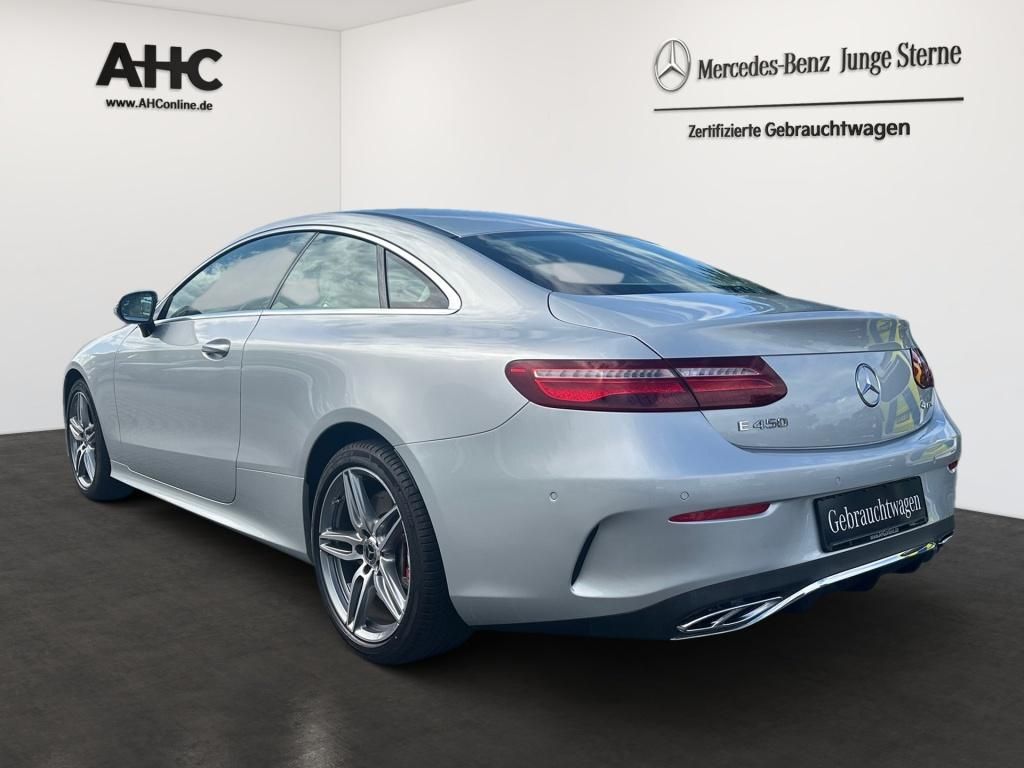Fahrzeugabbildung Mercedes-Benz E 450 Coupé 4M 2xKlima 360 AUT DynLicht Kam. LED