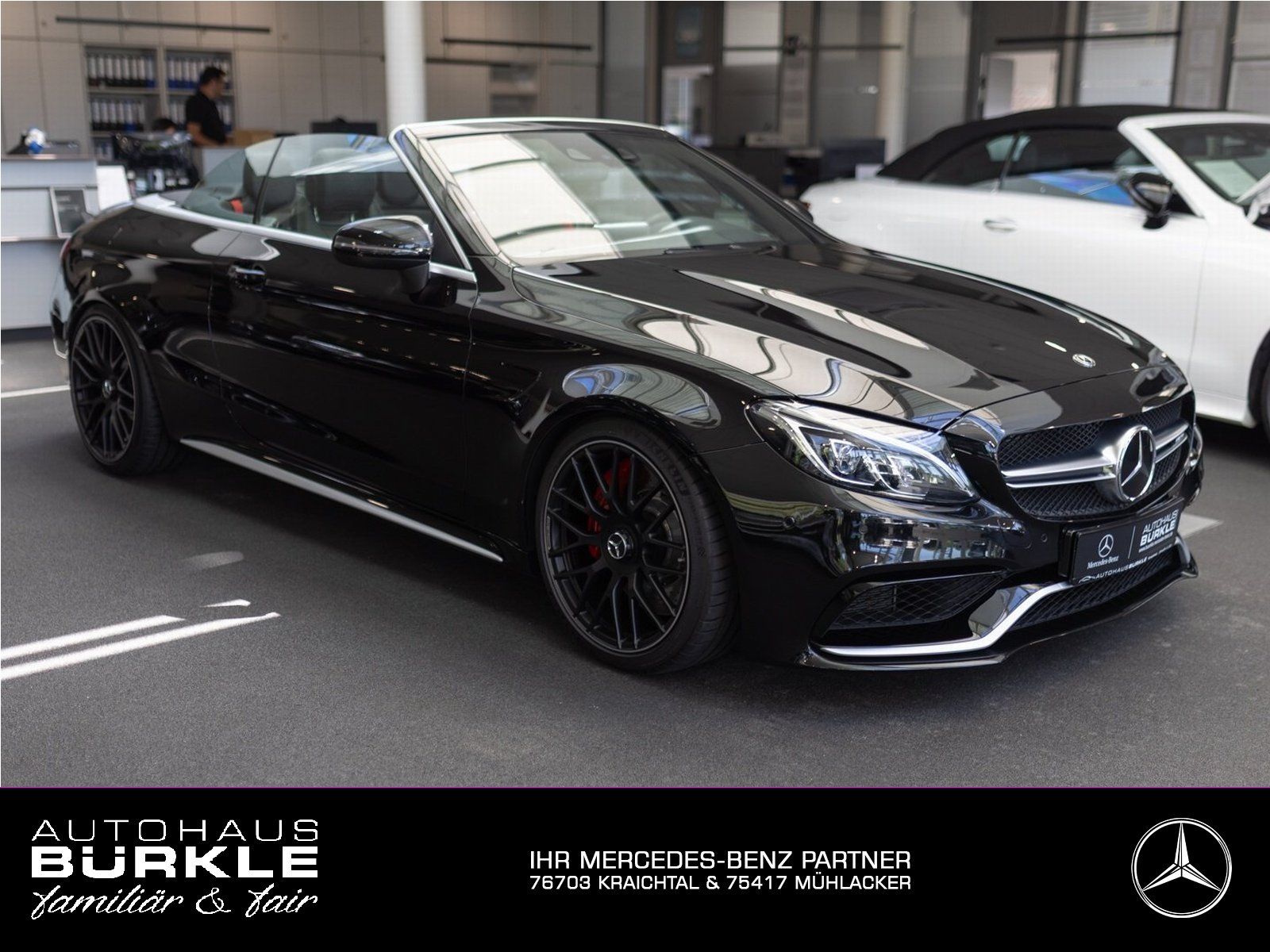 MERCEDES-BENZ C 63 S AMG,DriversPack,HUD,Distr+,Comand,Carbon