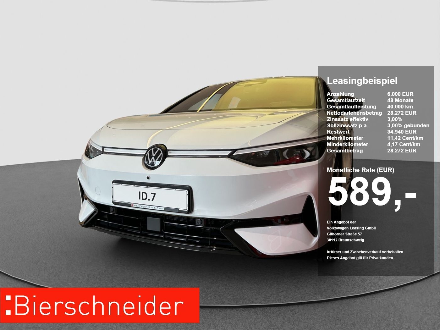 Volkswagen ID.7 Pro S AHK HuD NAVI IQ.LIGHT 360°