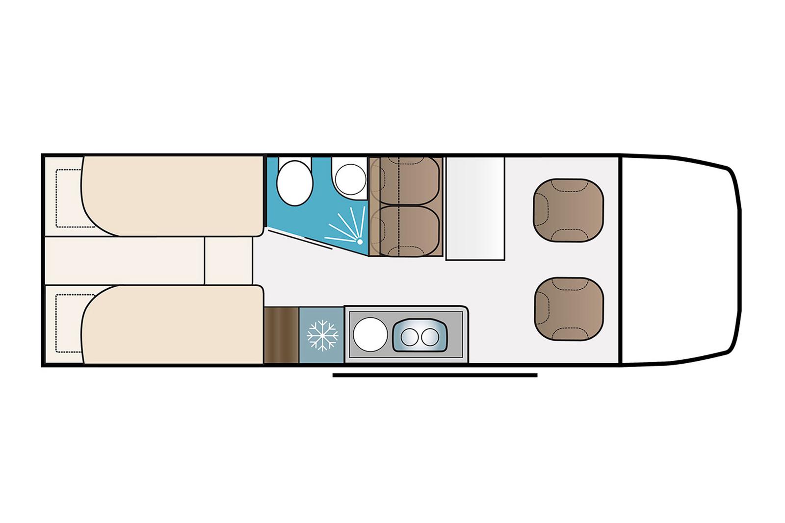 Kabe Van 690 LB/PBCust/4x4/AHK/INV/SOL/TZ-top