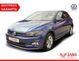 Volkswagen Polo 1.0 TSI DSG Klima Bluetooth Android Apple - Volkswagen Polo: Blau