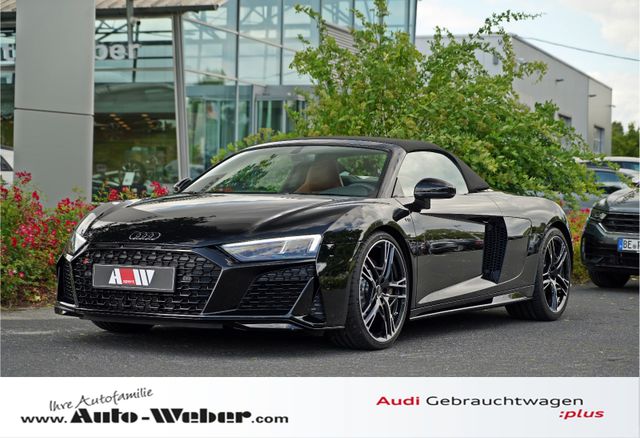 Audi R8 Spyder RWD perf. VOLLLEDER B&O BRAUNES LEDER