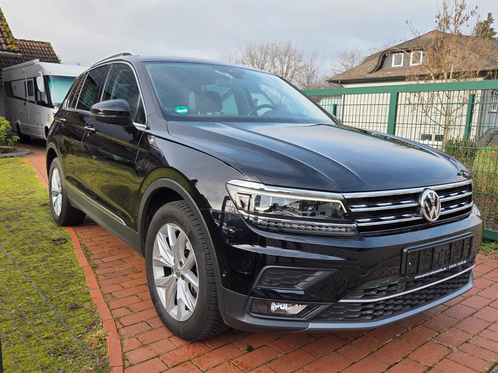 Volkswagen Tiguan Highline 4Motion Leder AHK Memory Kamera,