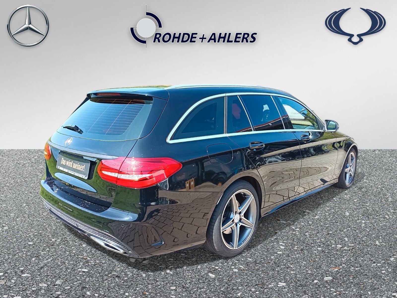 Fahrzeugabbildung Mercedes-Benz C 220T+AMG LINE INTERIEUR+EXTERIEUR+SCHECKHEFT +