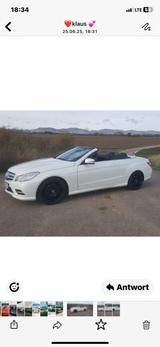 Mercedes-Benz Mercedes Cabrio  E 350 AMG Line - Mercedes-Benz E 350: Merc