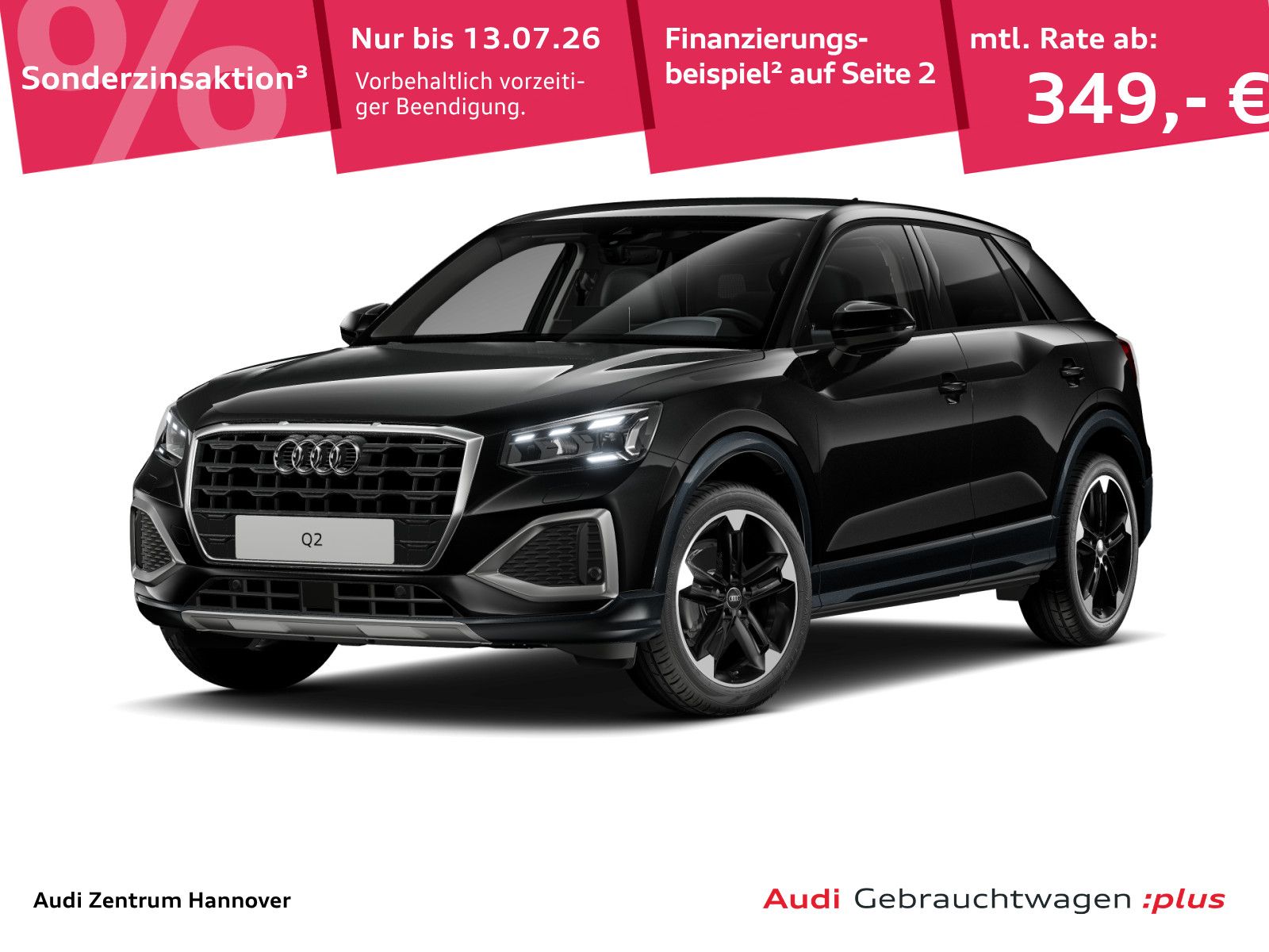 Audi Q2 advanced 30 TFSI Matrix virtual