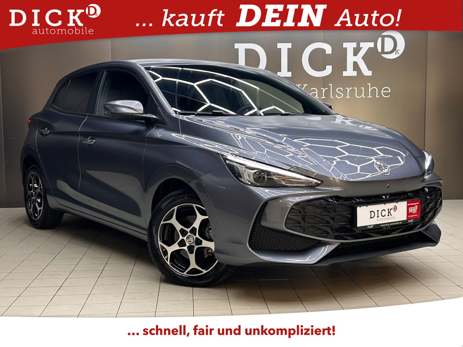 MG 3 1.5 Hybrid- Luxury LED+VIRTU+SHZ+NAVI+360+ACC+